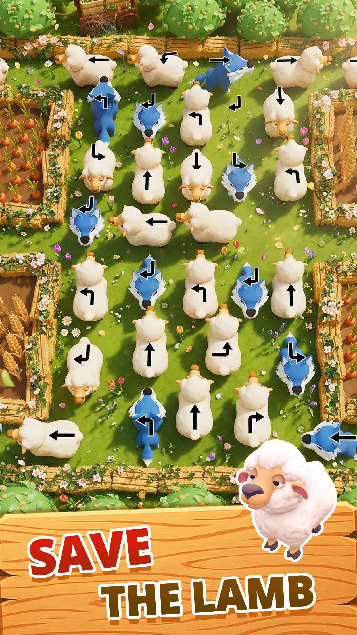 Lamb Escape: Jam Animal Farm screenshot